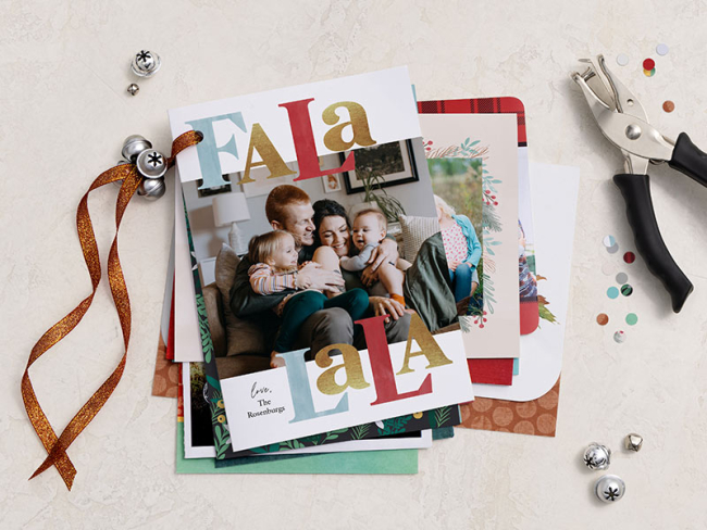 Flipbook de tarjetas navideñas