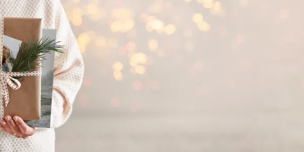 Inspírate en el bricolaje fotográfico navideño. 